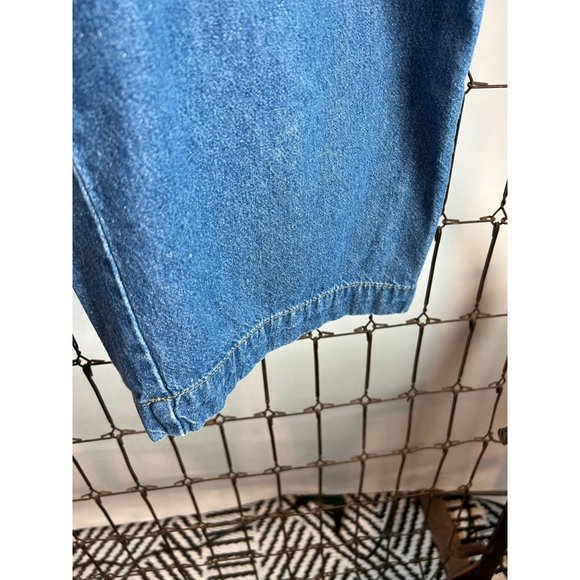 TY Wear Capri Elastic Waist Jean  18 Blue  Denim Cotton Denim - Picture 12 of 13